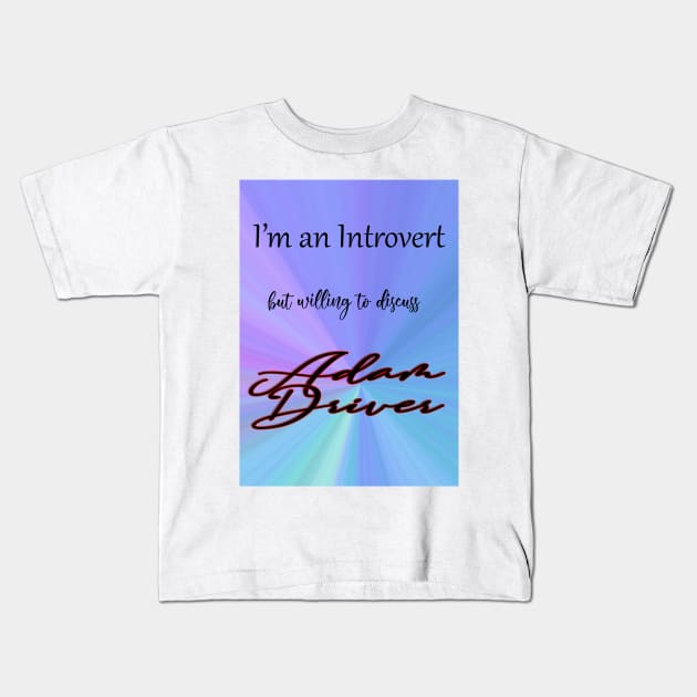 Introvert Kids T-Shirt by bluebutterfly2777